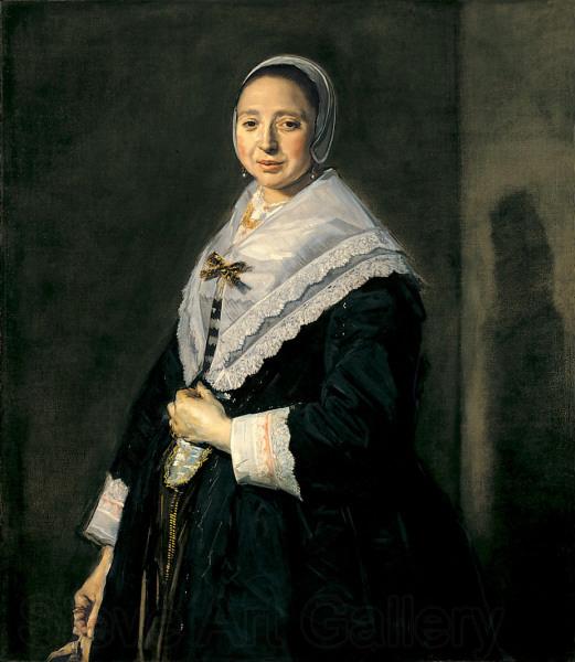 Frans Hals Portrait of a woman Norge oil painting art